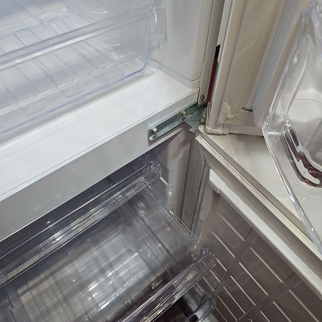 ホワイト 2ドア冷凍庫 シャープ•プラズマクラスター SHARP