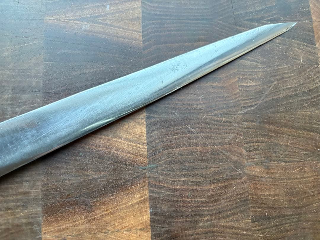 正本　最上　切付　筋引　270mm 9寸　包丁　全鋼　ハガネ　スライサー