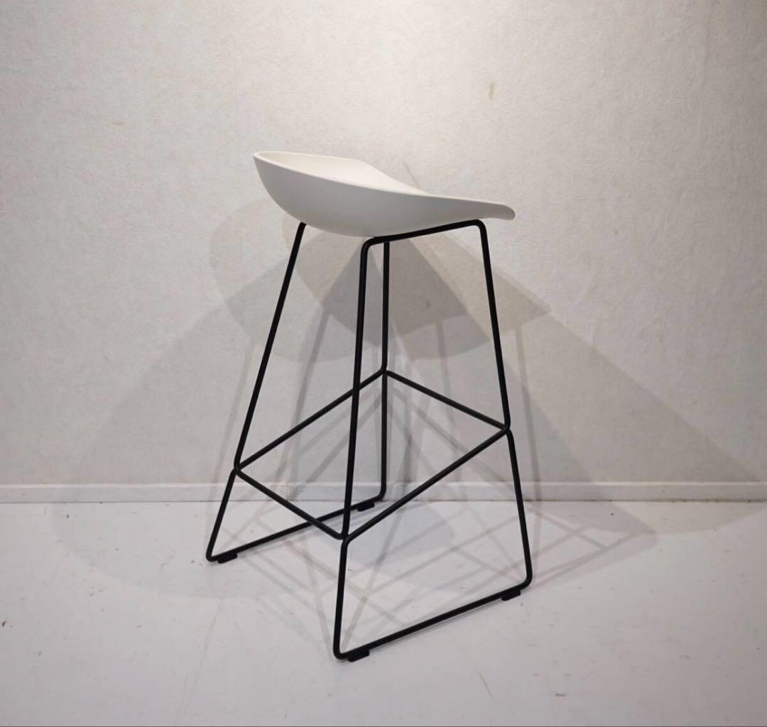 HAY/ヘイ/アバウトアスツール　バースツール　ハイ　カウンターチェア　ホワイト
