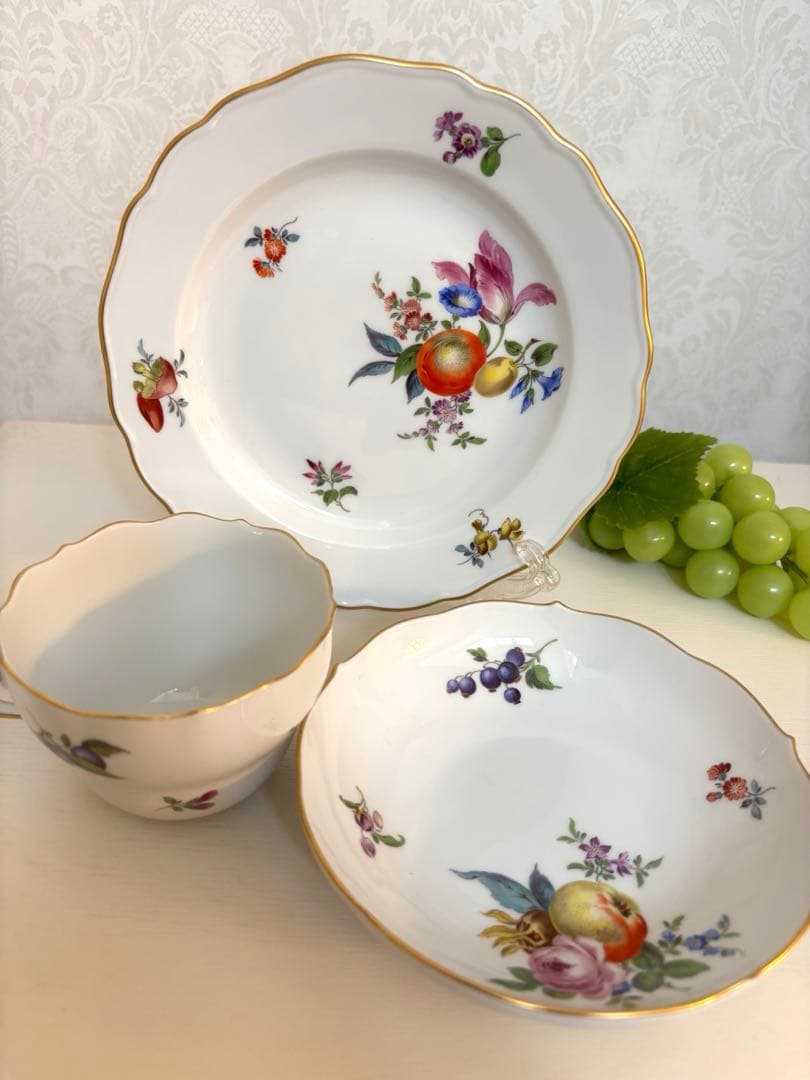 マイセン　フルーツ＆フラワー