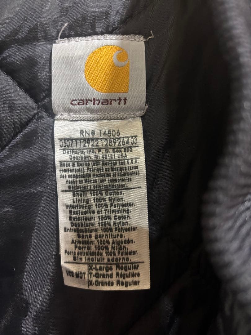 Carhartt ネイビー ベスト　xl