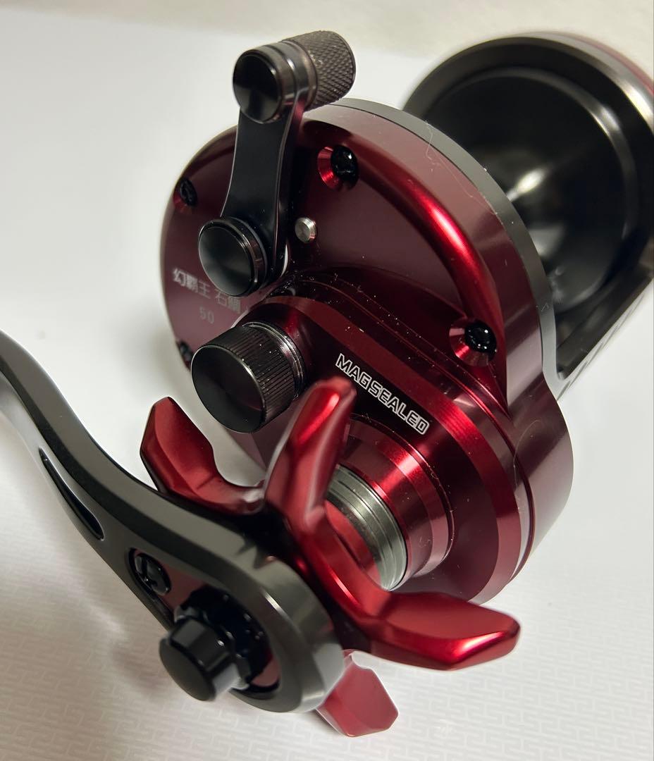 【超美品】ダイワ 幻覇王 50（スジアラ、ライトクエなどに）