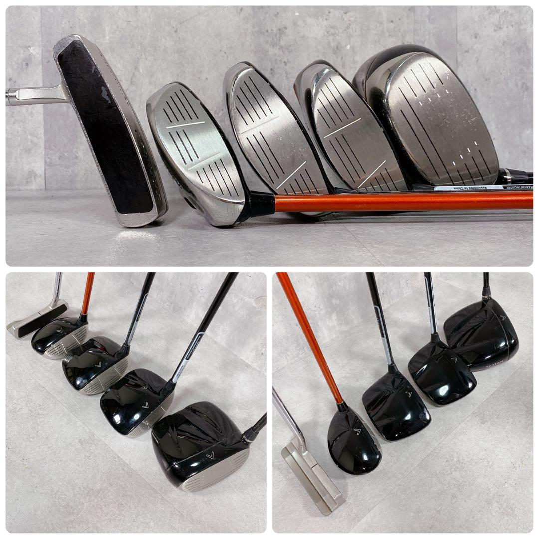 T168 キャロウェイ ゴルフクラブ メンズ フルセット FT-i 黒 初心者