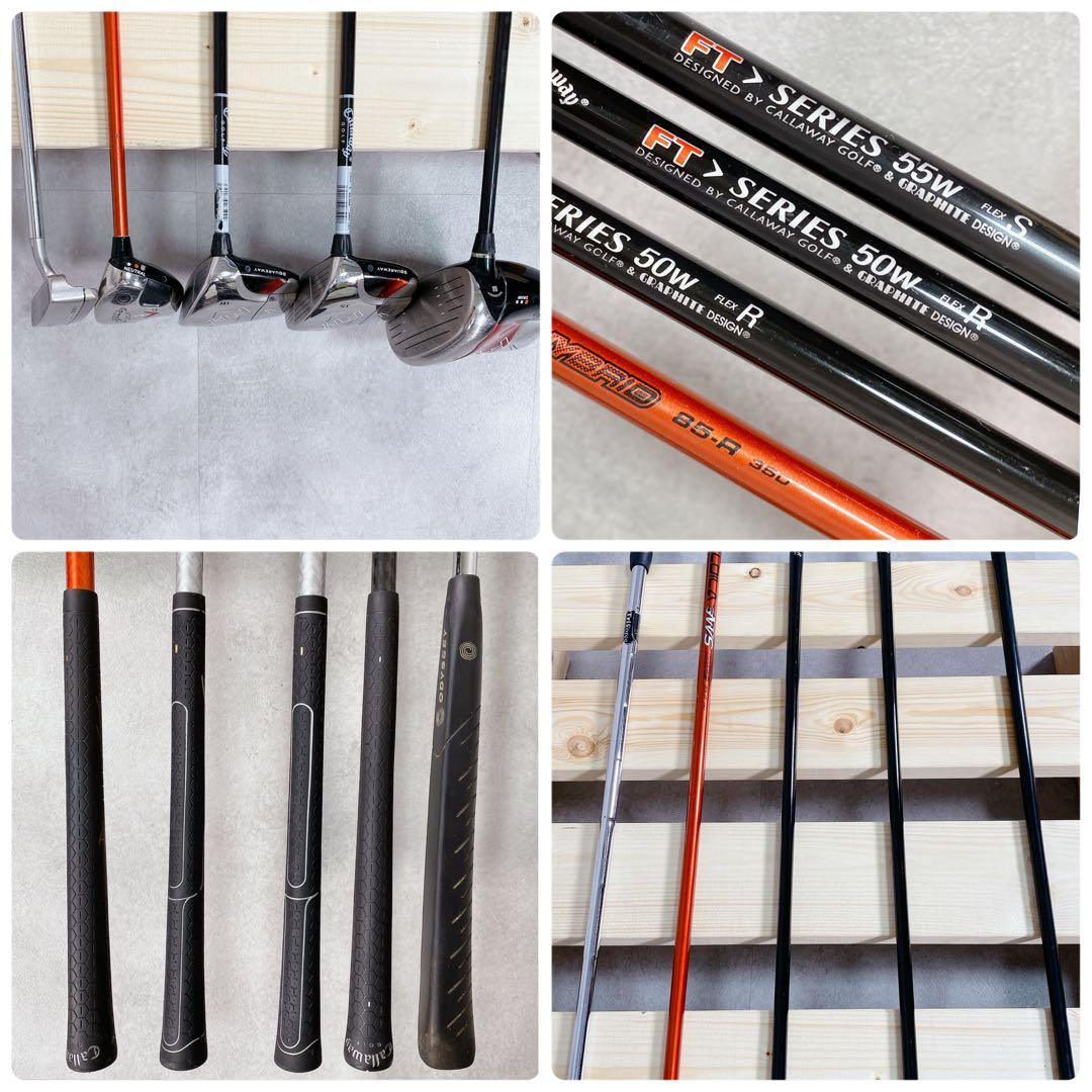 T168 キャロウェイ ゴルフクラブ メンズ フルセット FT-i 黒 初心者