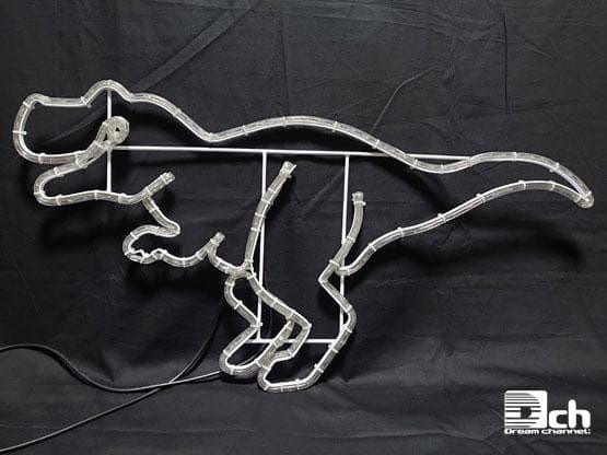 ティラノサウルス 恐竜 イルミネーション モチーフ ライト 屋外使用可能