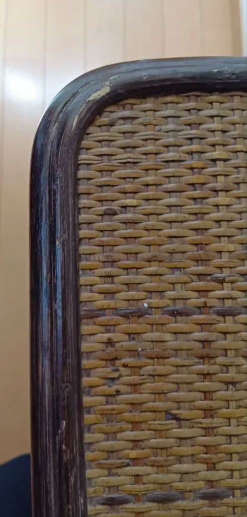 籐家具 ラタン 昭和レトロ エスニック アジアン　 キャビネット　ダークブラウン