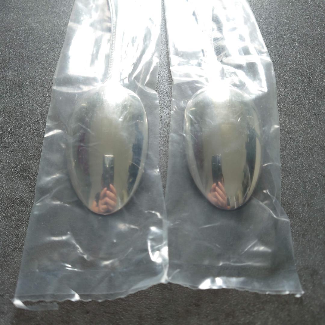 クリストフル パール 未開封 スタンダードスプーン 2点