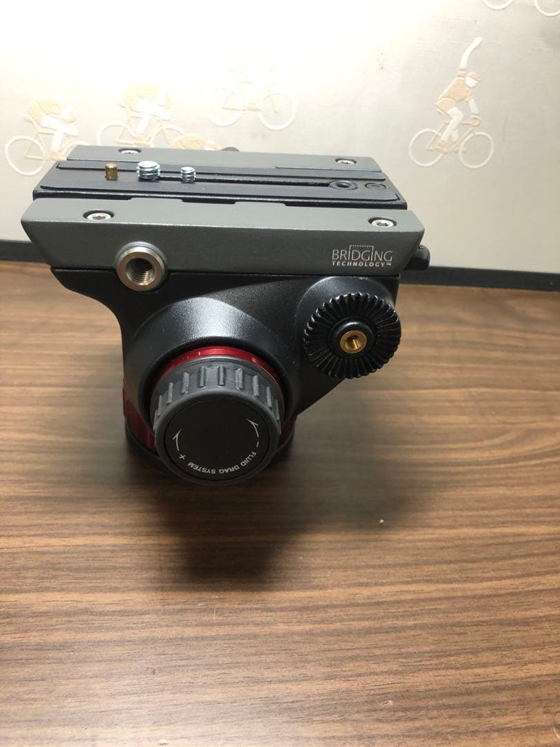 Manfrotto 2WAY雲台 プロフルードビデオ雲台 MVH502AH