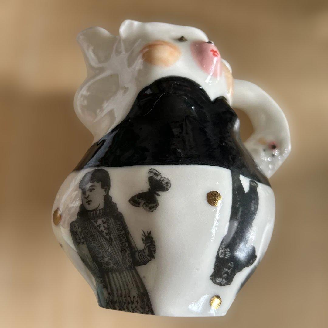 【未使用】増田光 くまピッチャー 花器 レア