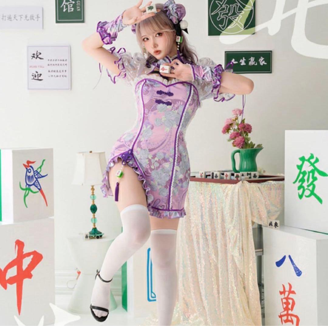 マリームーンチャイナ紫 コスプレ Malymoon ハロウィン