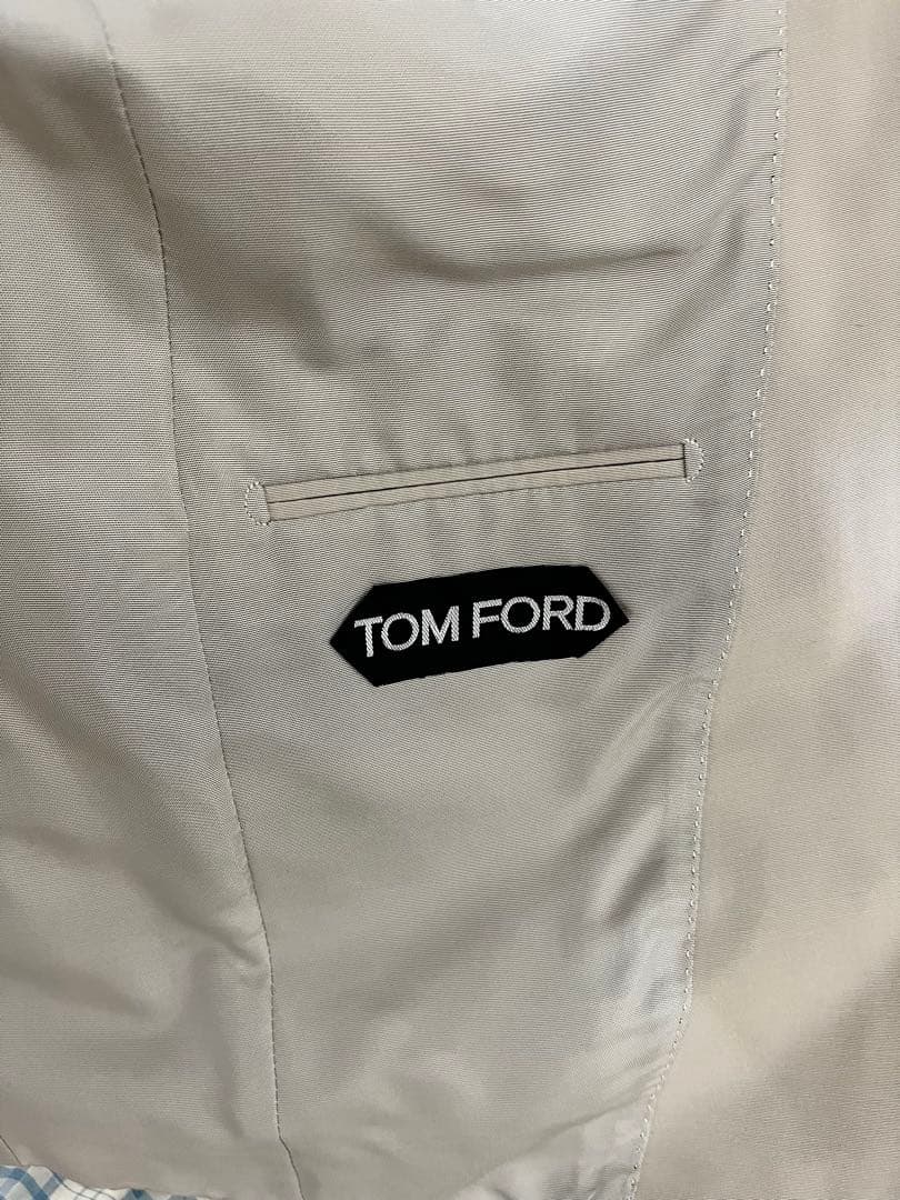 TOM FORD ベージュ スーツ 7-46 R