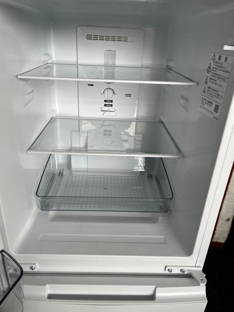 SHARP中古冷蔵庫 152L 2024年製 形名SJーDー15KーW