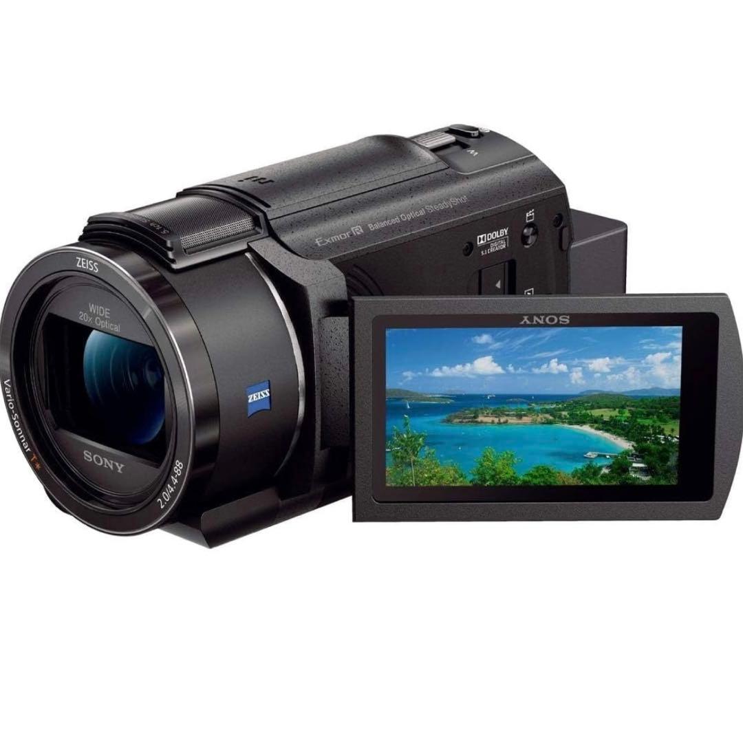 新品 SONY(ソニー) 4K ビデオカメラ Handycam FDR-AX45
