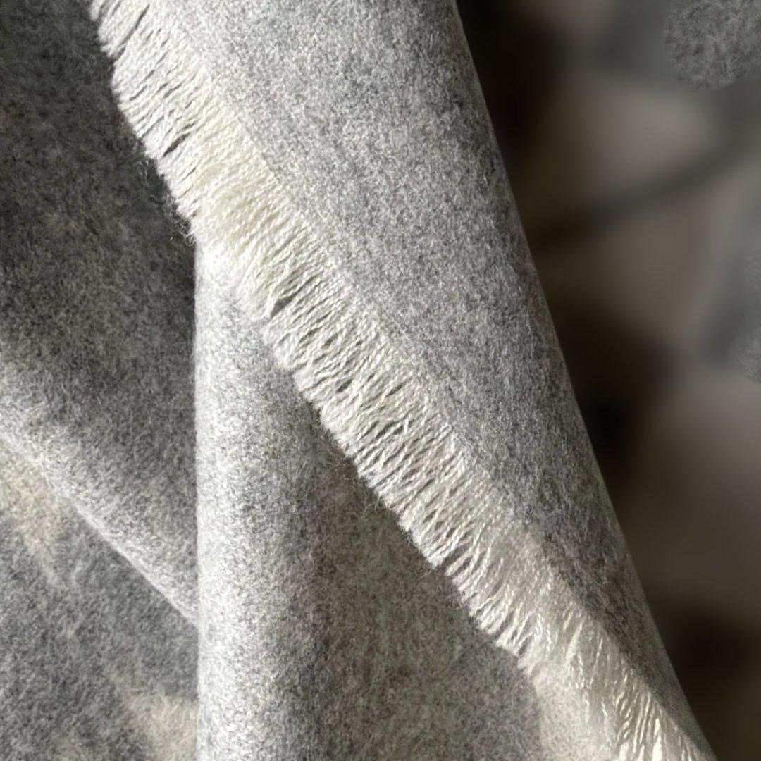 HERMES ウール ブランケット