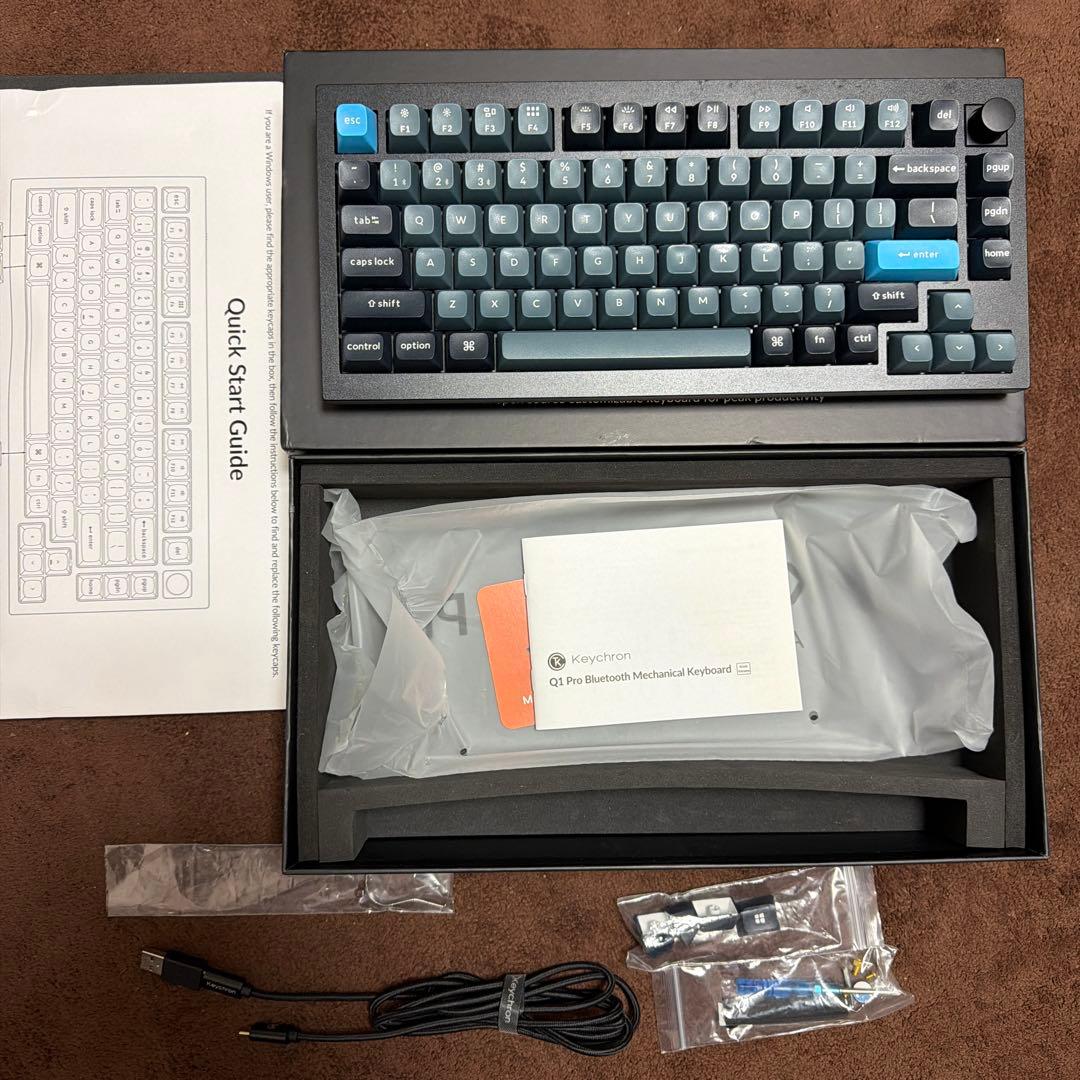 き*ぐ様 静音ゲーミングキーボード　Keychron キークロン Q1 Pro