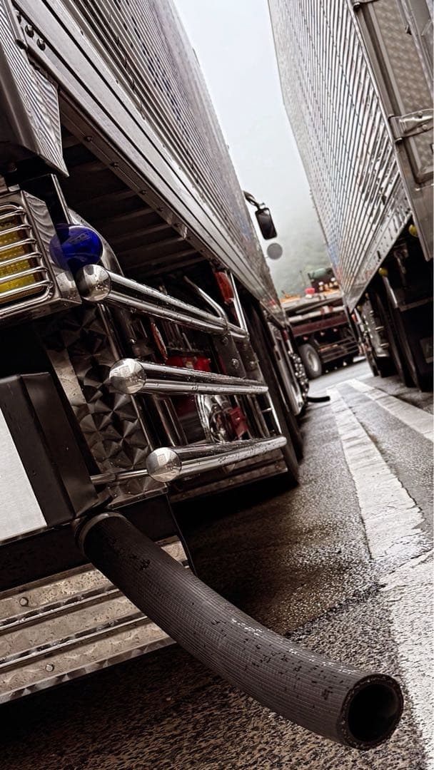 Lジョイント 水産ホース　冷凍車　ドレスアップ　トラック　デコトラ