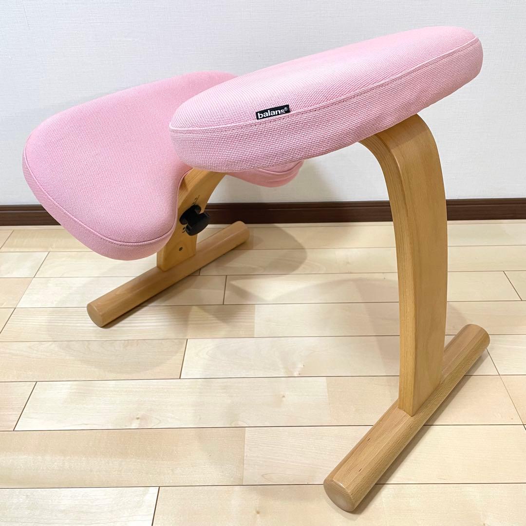 バランスラボ バランスチェア バランスイージー ピンク 中古品 サカモトハウス