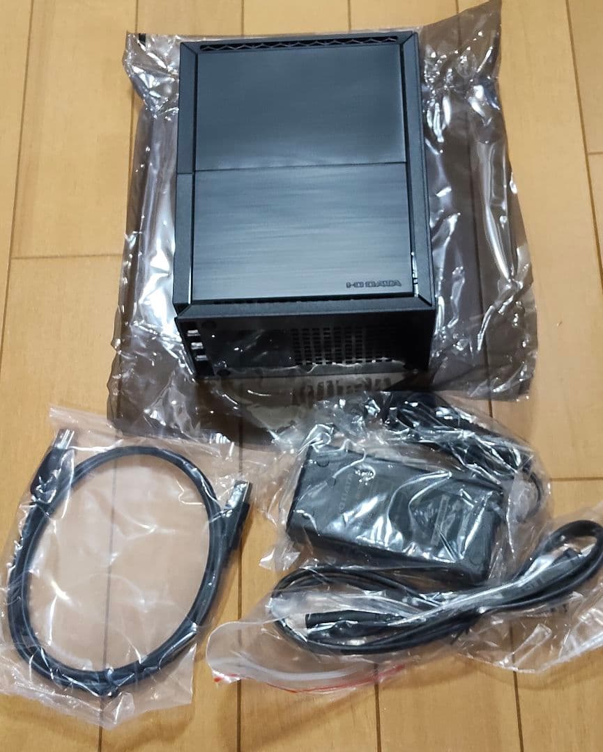 未使用 I-O DATA HDW-UTN4 4TB 2ドライブ USB外付HDD
