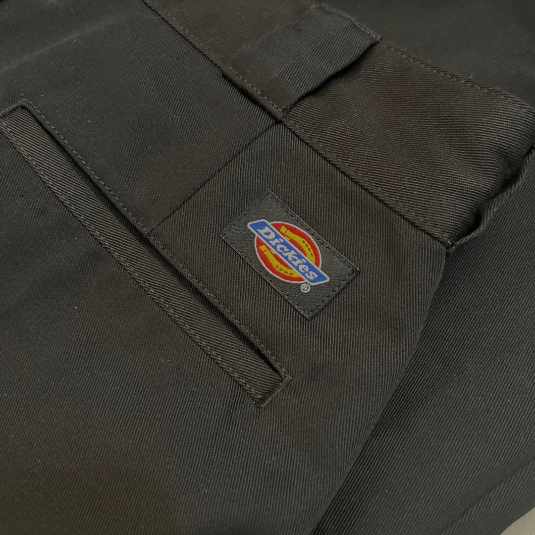 ok.soon×dickies wide chino pants (black)