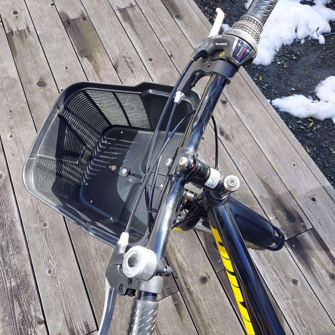 HUMMER キッズサイクル 黒/黄色24型6段ギア長浜市～南彦根まで配送無料