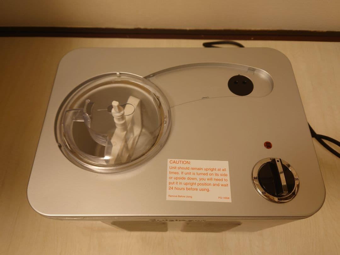 Cuisinart　コンプレッサー付　アイスクリームメーカー　ICE-50BC