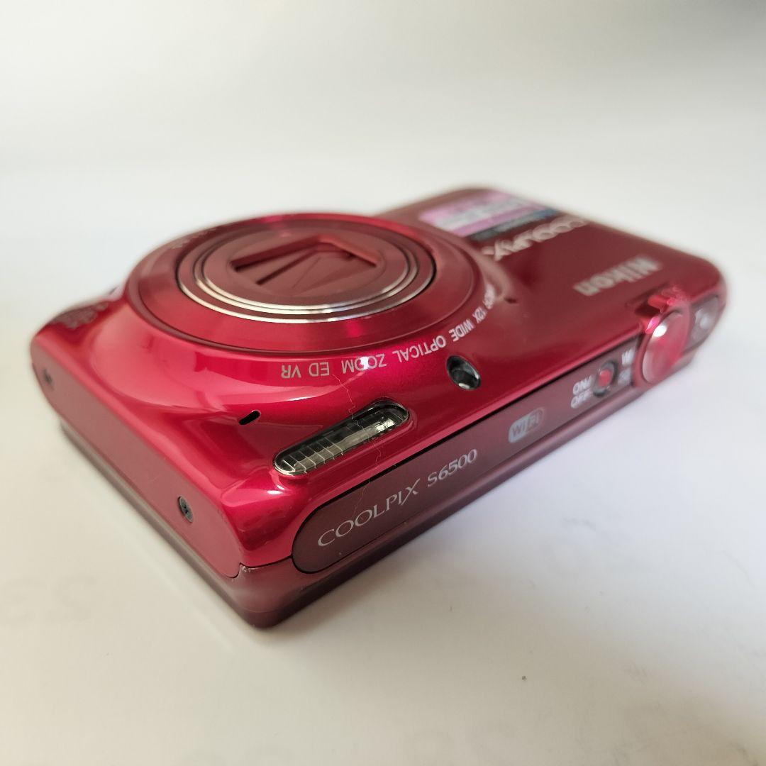 Nikon COOLPIX s6500 レッド コンパクトデジタルカメラ