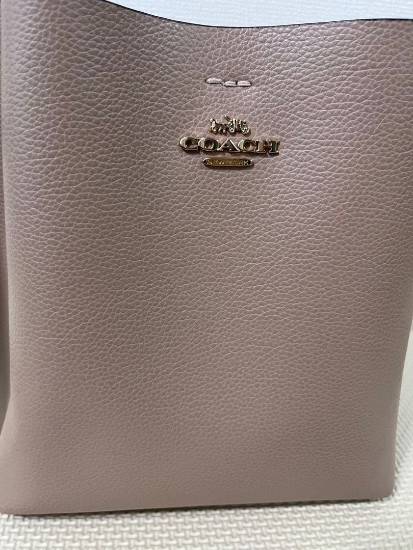 極美品　バケットバッグ ショルダーバッグ　ハンドバッグ2way バイカラー