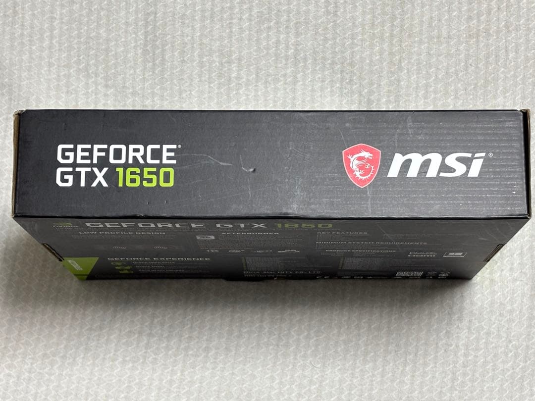 MSI GTX 1650 LP 4GB 訳あり