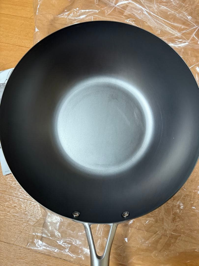 ビタクラフト スーパー 鉄 炒め鍋 ウォックパン 30cm ブラック