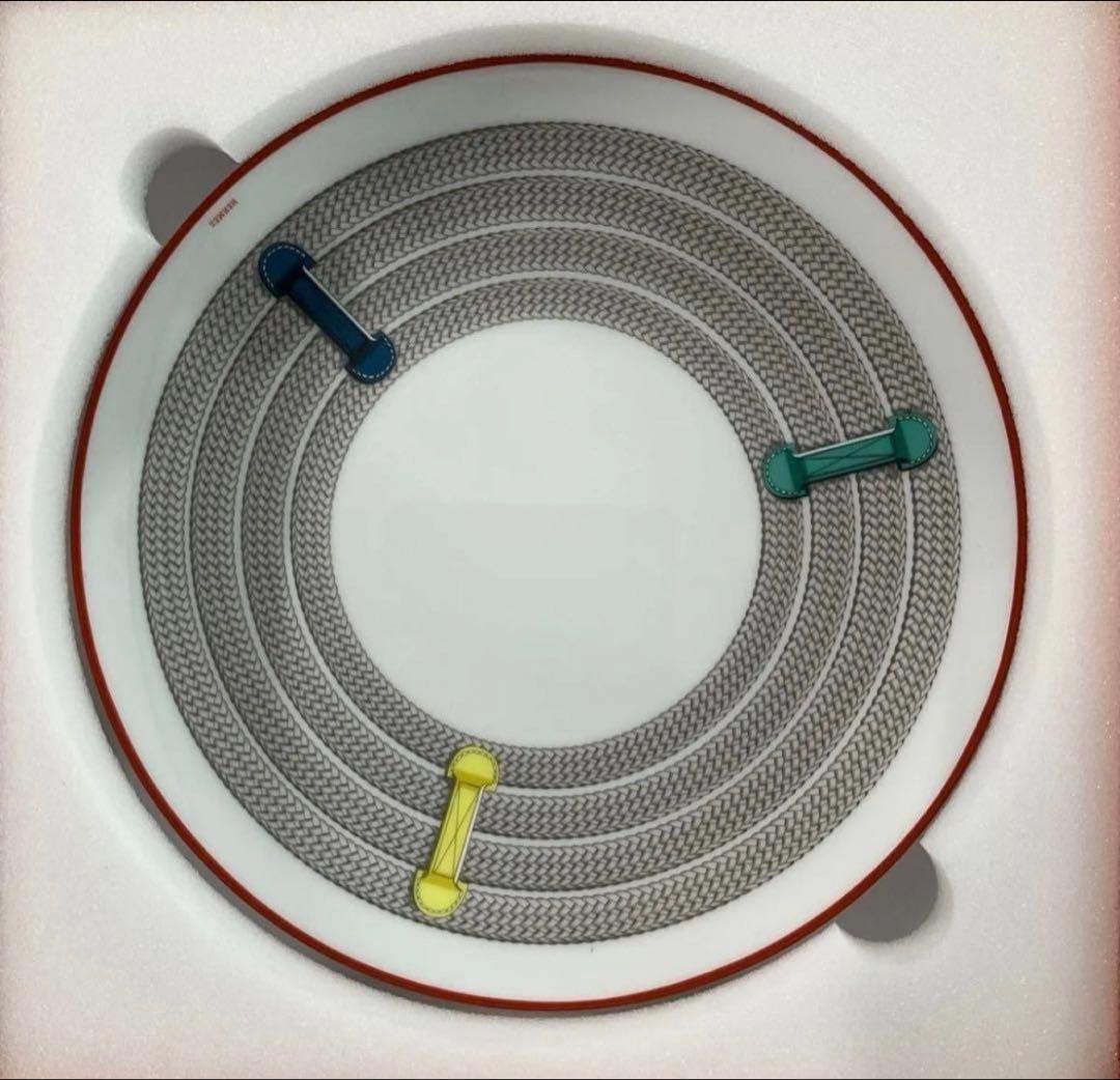 HERMES トレサージュ・テクストリス 皿