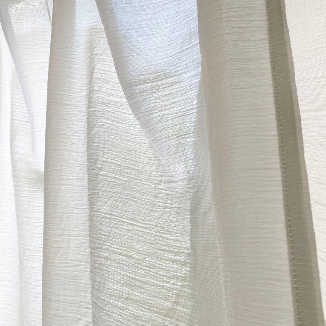 ニトリ★レースカーテン★Ｎナチュレシャイン★採光★遮像★洗濯機で洗える