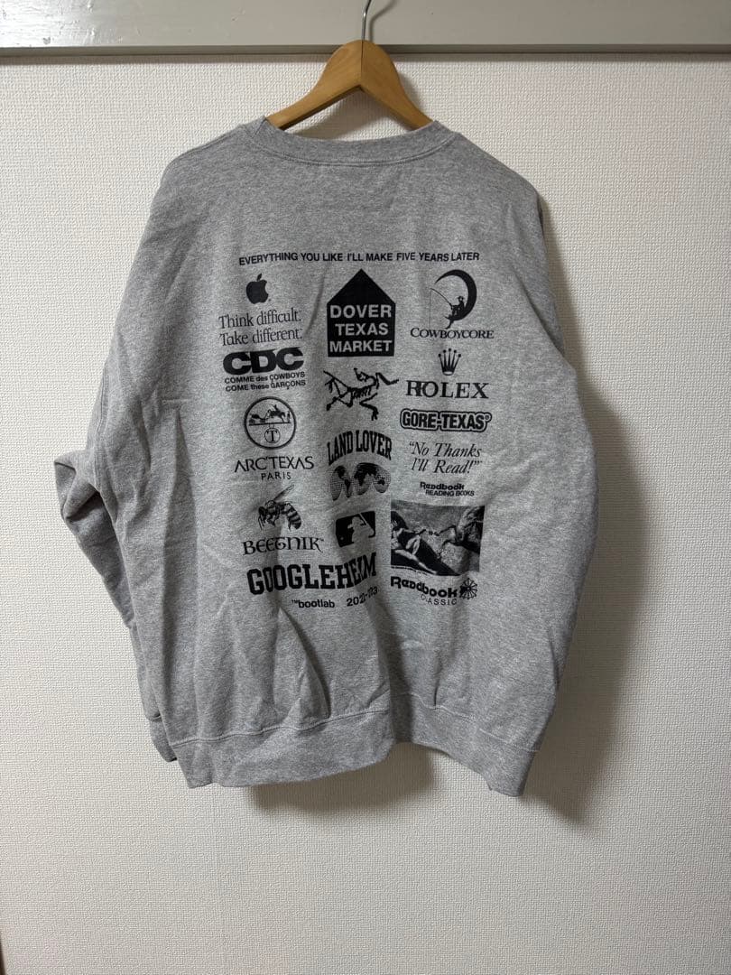 bootlab グレー スウェット 2XL