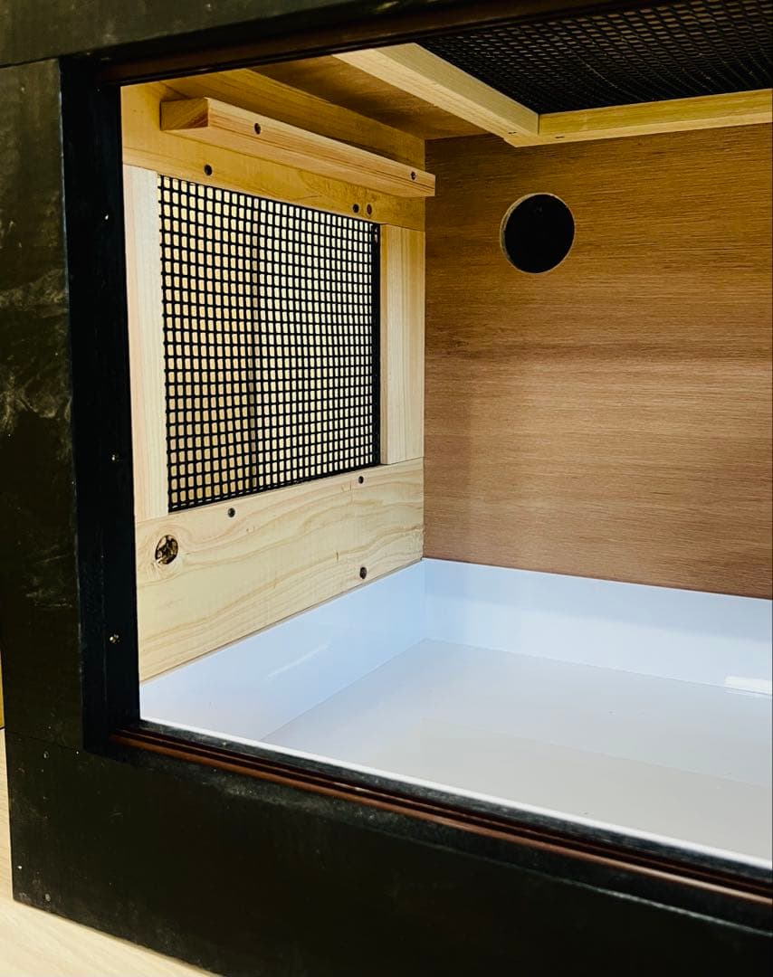 RepBox 木製ケージ1200x450x450 ブラック