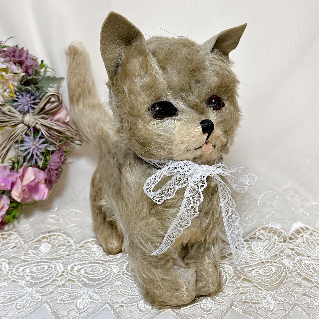 MAICAT 様　❤️チルターン❤️1940年代　猫のぬいぐるみ　CHILTERN