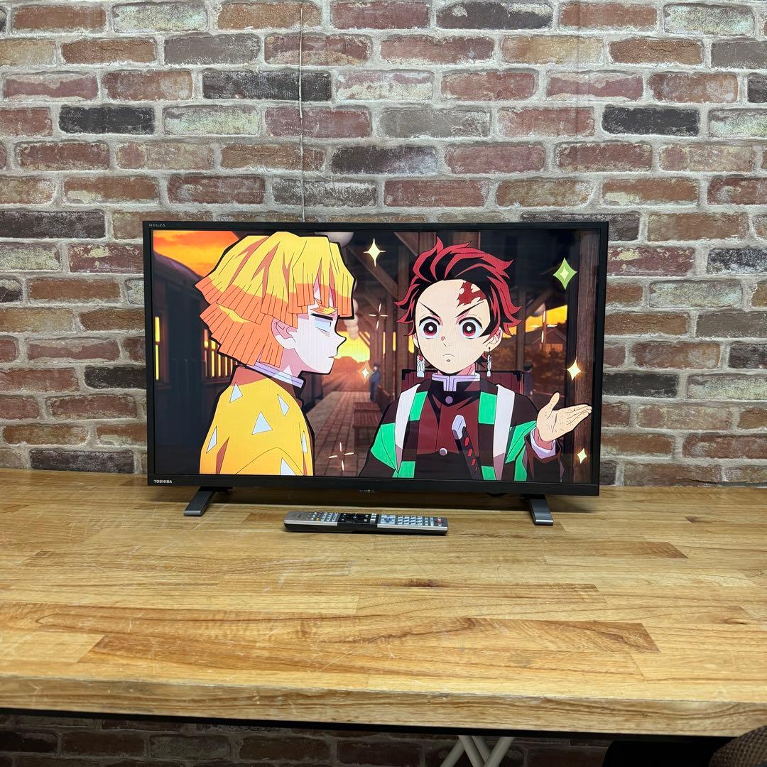 2023年製！ 東芝 40V型 液晶テレビ 40V34 REGZA 動画アプリ○