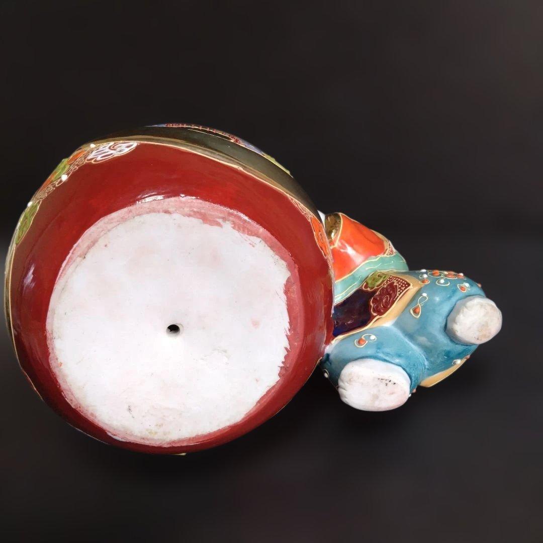 九谷焼 九谷 恵比須 大黒天 焼き物 置物 工芸品 七福神 恵比寿