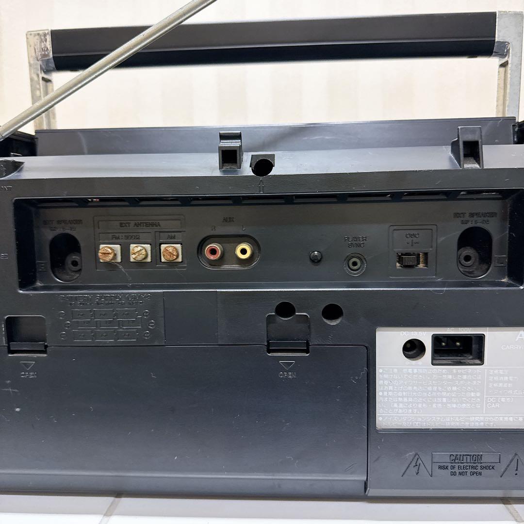 AIWA CA-W9 分離型ラジカセ FM/AM受信OK 上級モデル 昭和レトロ