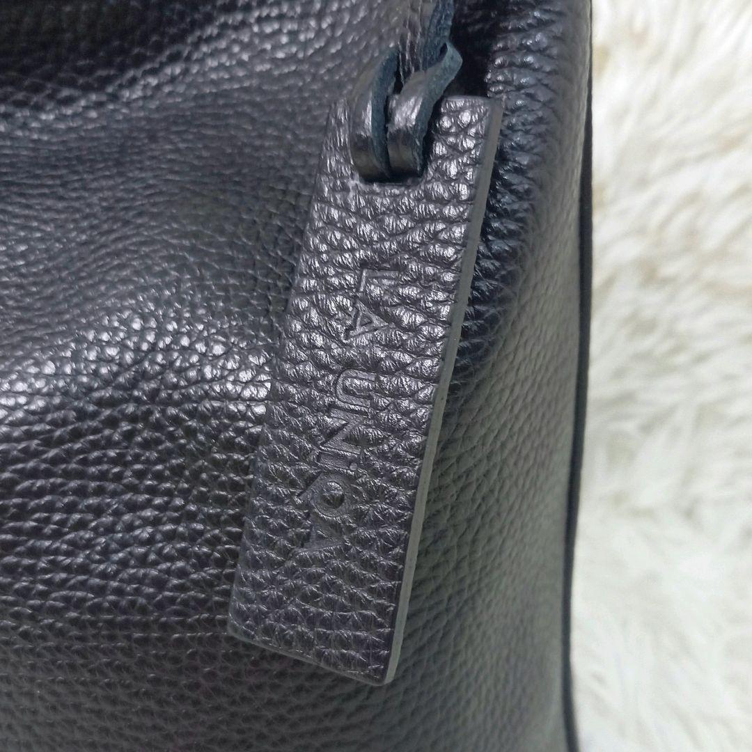 極美品✨BEAUTY&YOUTH LAUNIQA　レザー トートバッグ ブラック