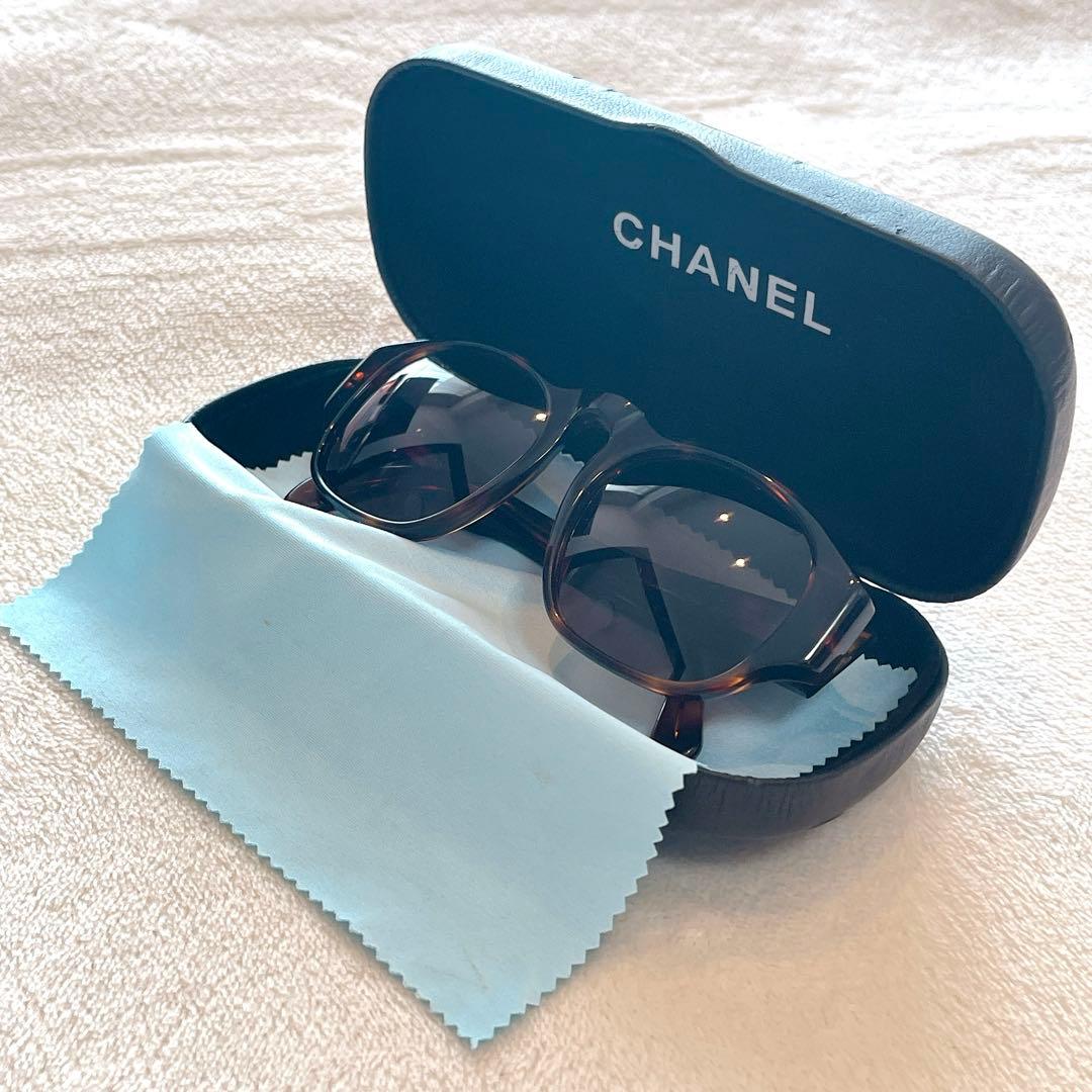 MM6050♦︎CHANEL サングラス♦︎ロゴ♦︎ブラウン♦︎レディース