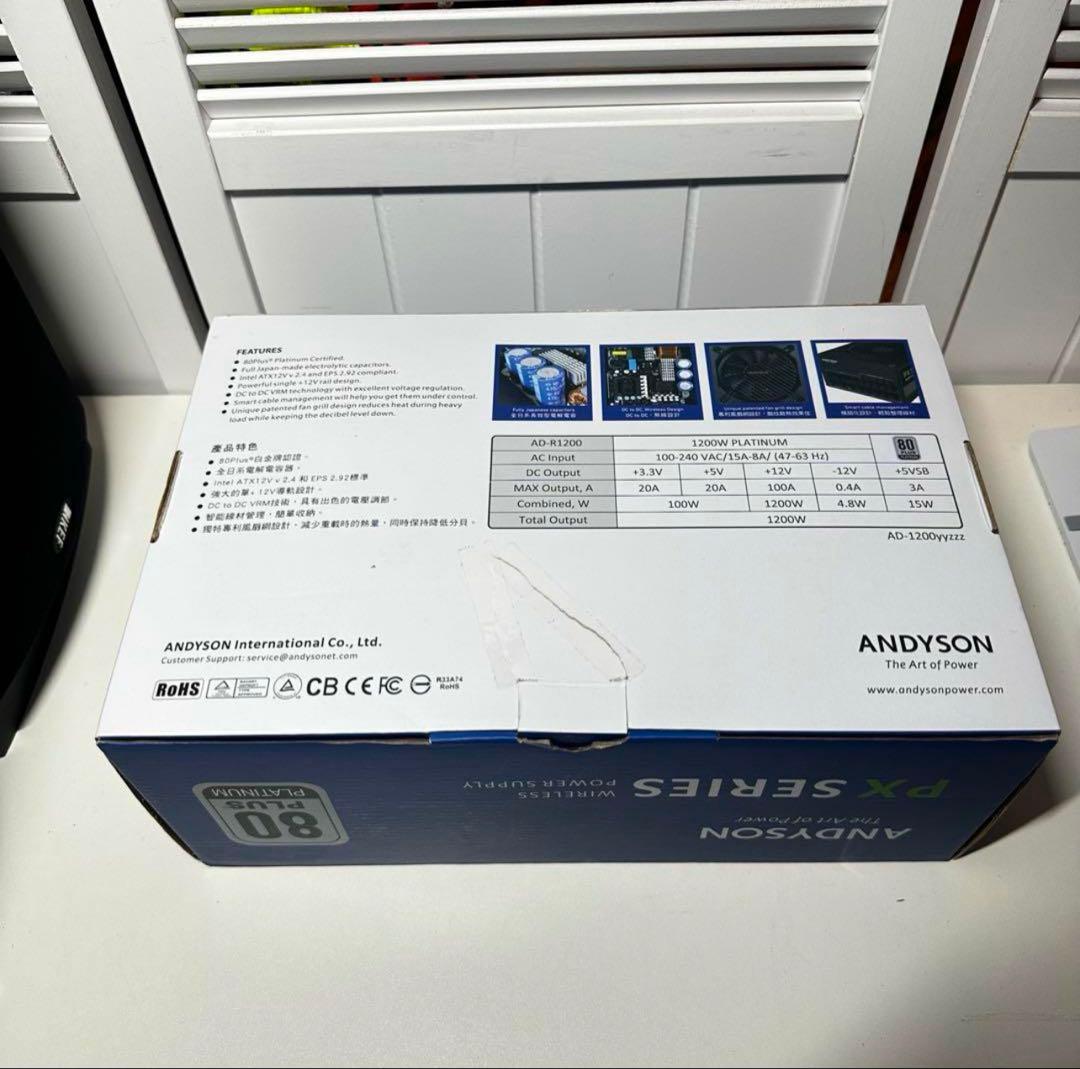 ANDYSON PX-1200 1200W 電源ユニット