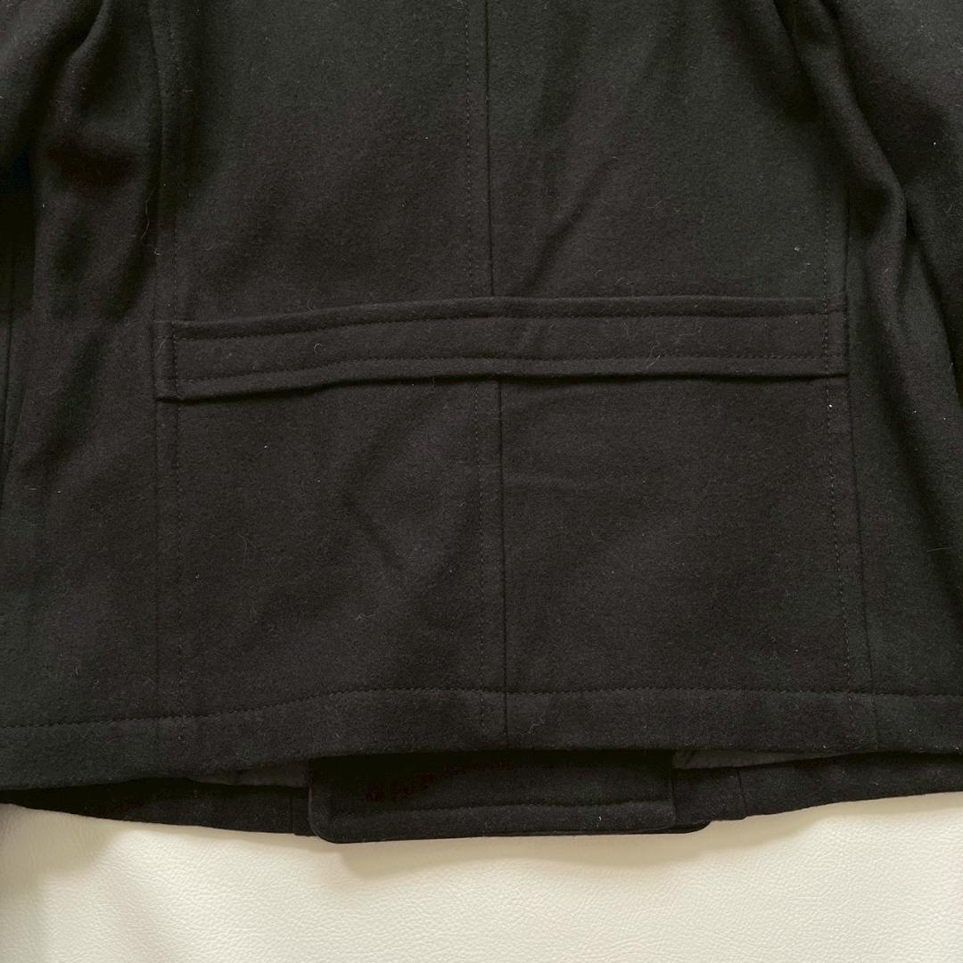 【ビッグサイズ】PPFM ピーコート L ナポレオンジャケット ブラック ウール