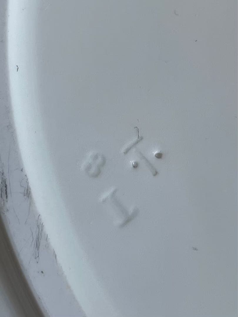 KPMベルリン(ベルリン王立磁器製陶所) フラワーブーケ/上金彩皿