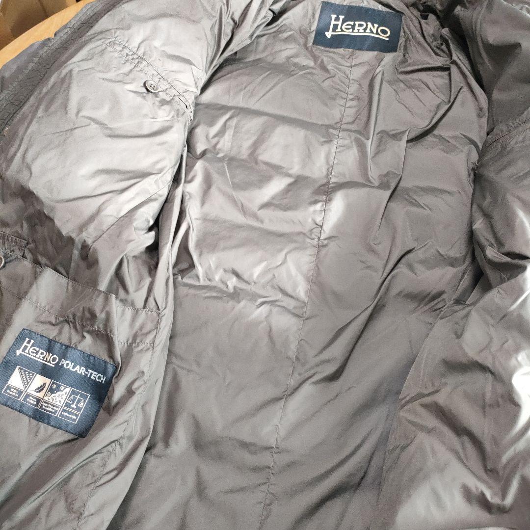 HERNO ウォーターレペレントダウンジャケット46POLAR-TECH グレー