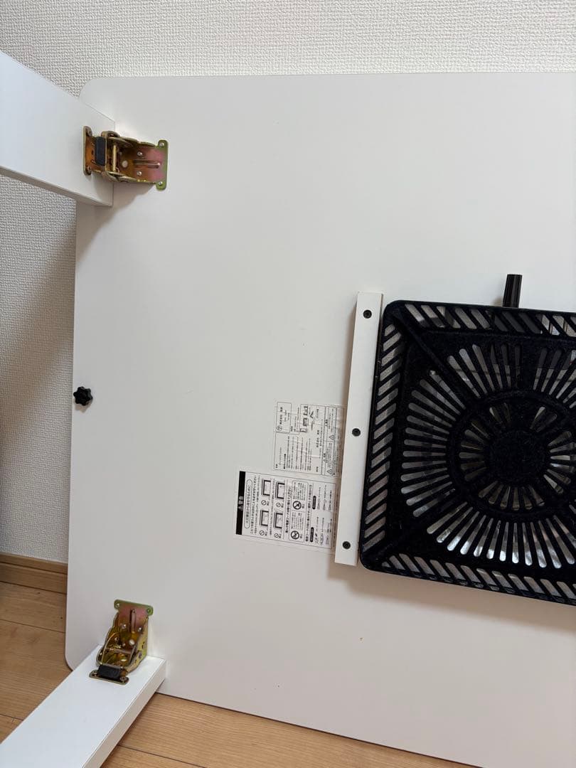 こたつ ローテーブル 折れ足 折りたたみ テーブル 白 ホワイト 机