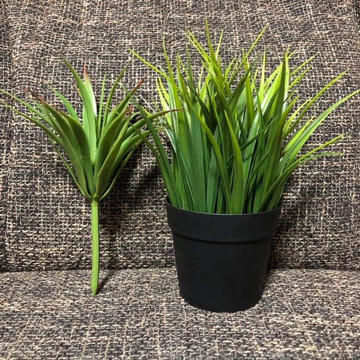 花瓶　造花　草　フラワーベース　  IKEA