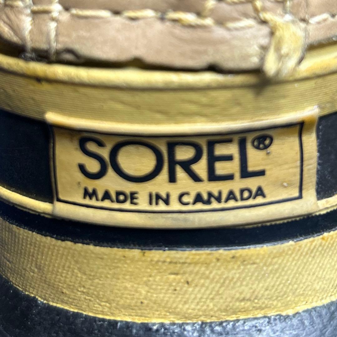 激レア SOREL ソレル CARIBOU カナダ製　メイプルロゴ