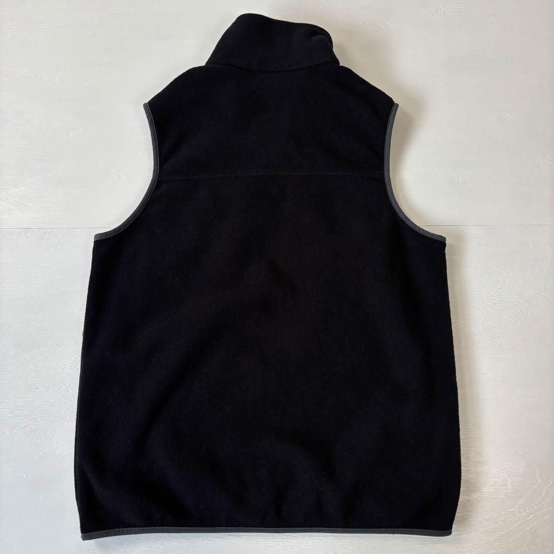 パタゴニア　シンチラ　ジップアップ　フリースベスト　ブラック　Lサイズ　古着