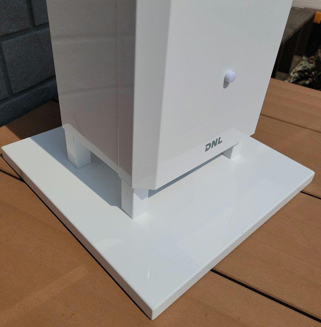 DNL 空気清浄機 スタンド型 ホワイト インフルエンザ予防 除菌