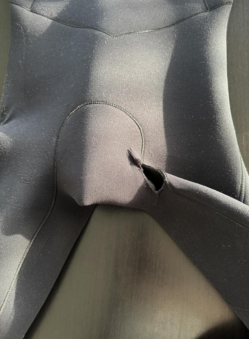 Quiksilver ブラック フルスーツ　フルジャージ