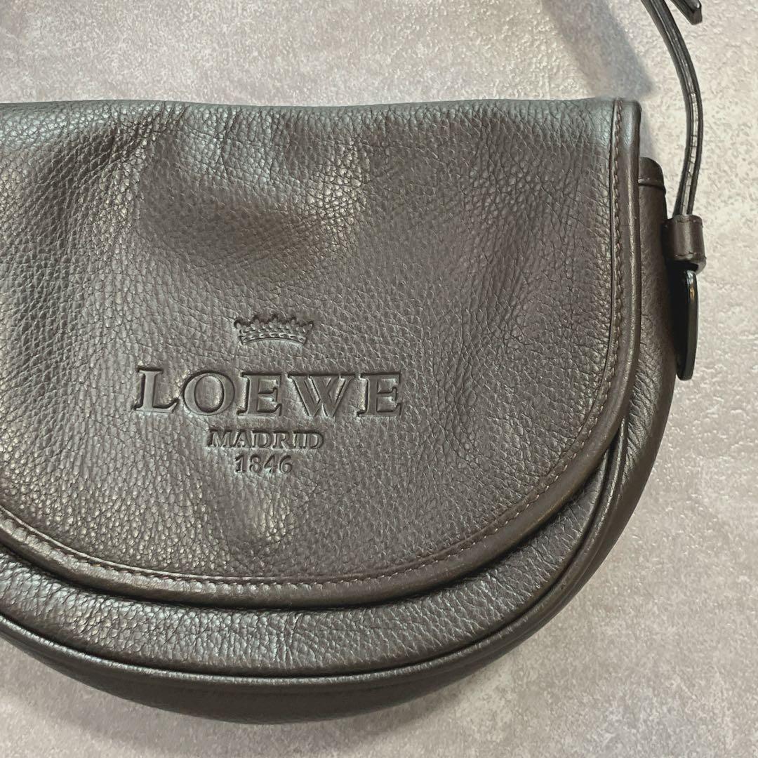 く*み様 美品 LOEWE ロエベ ヘリテージ レザーショルダーバッグ